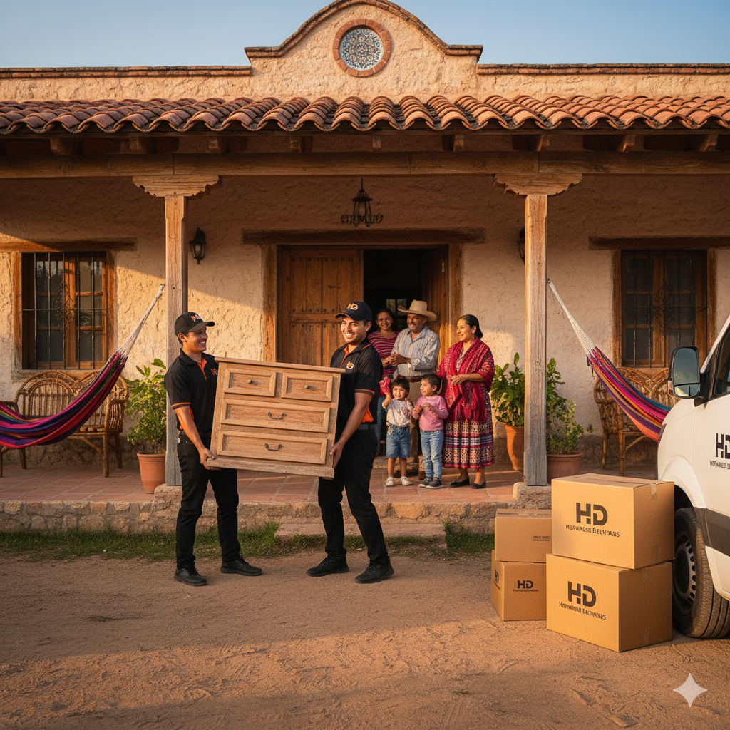 Paquetería de muebles pequeños a México