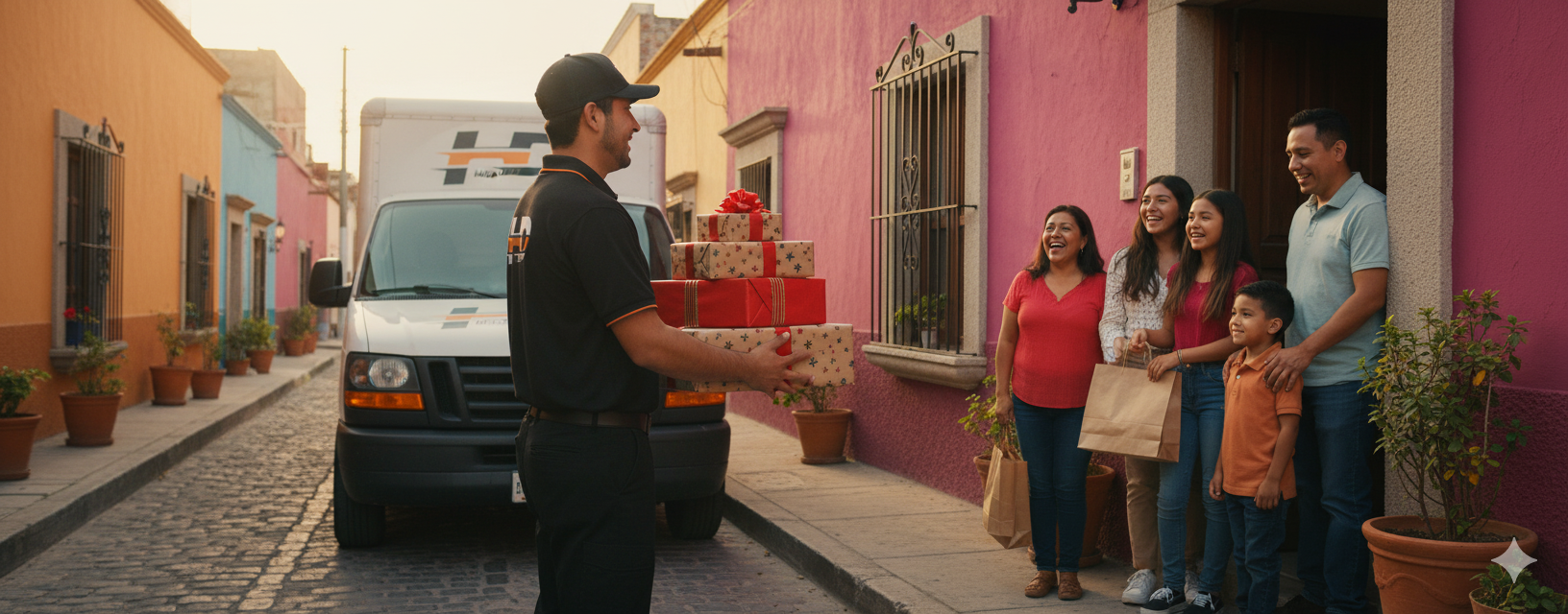 Envío de regalos y mercancía a México